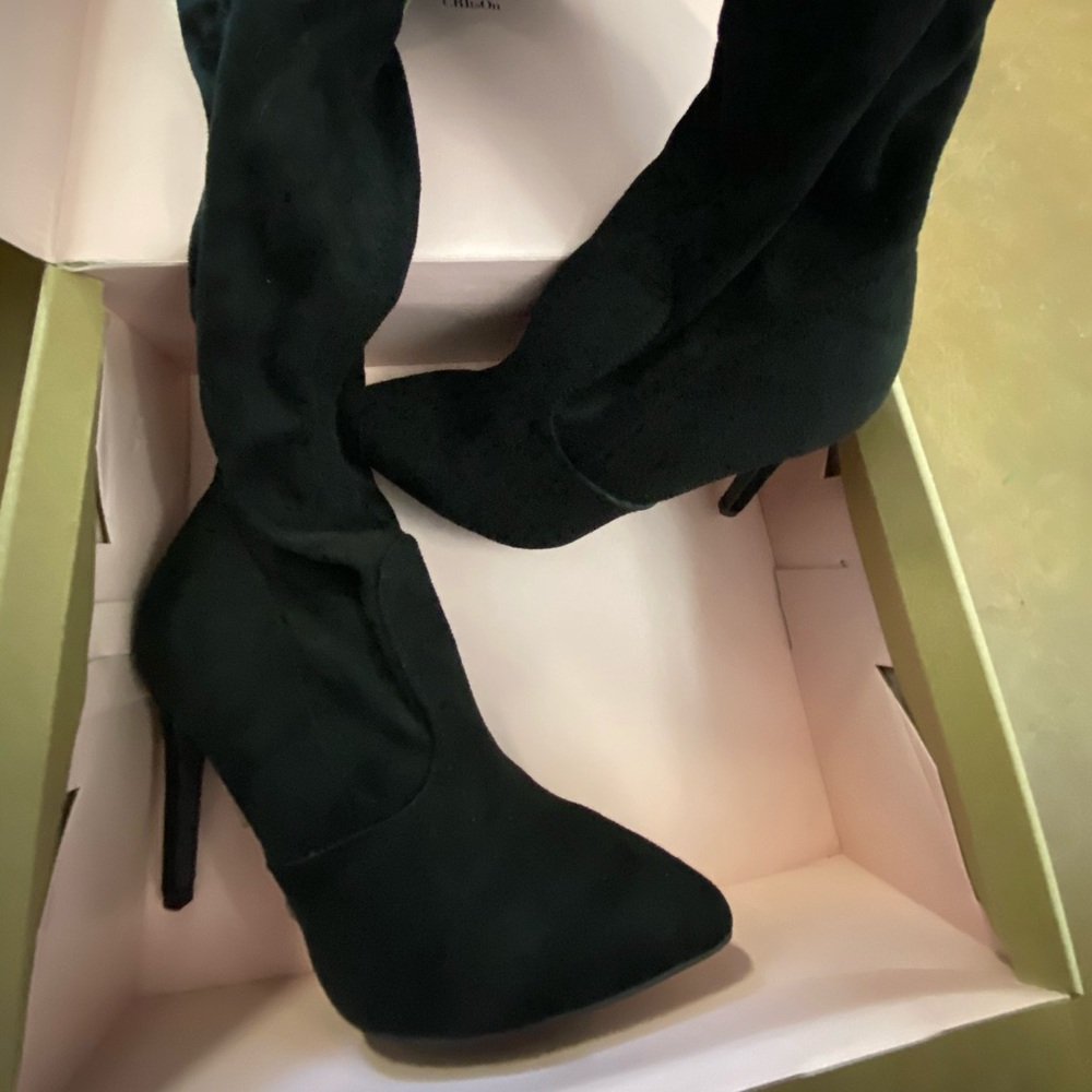 Thigh high boots